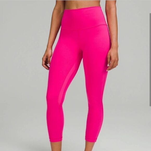 Lululemon Align High Rise Crop Legging Sonic Pink 23" - Picture 4 of 8